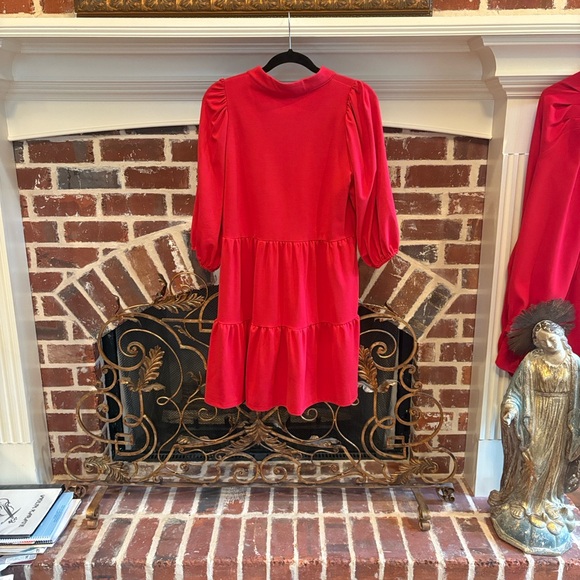 New With Tags Lavender Brown Vibrant Red Freya Romper - Picture 5 of 6